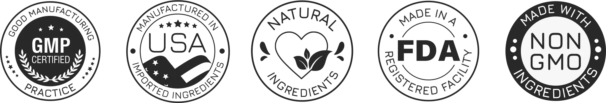 GMP Certified FDA Registered Non-GMO